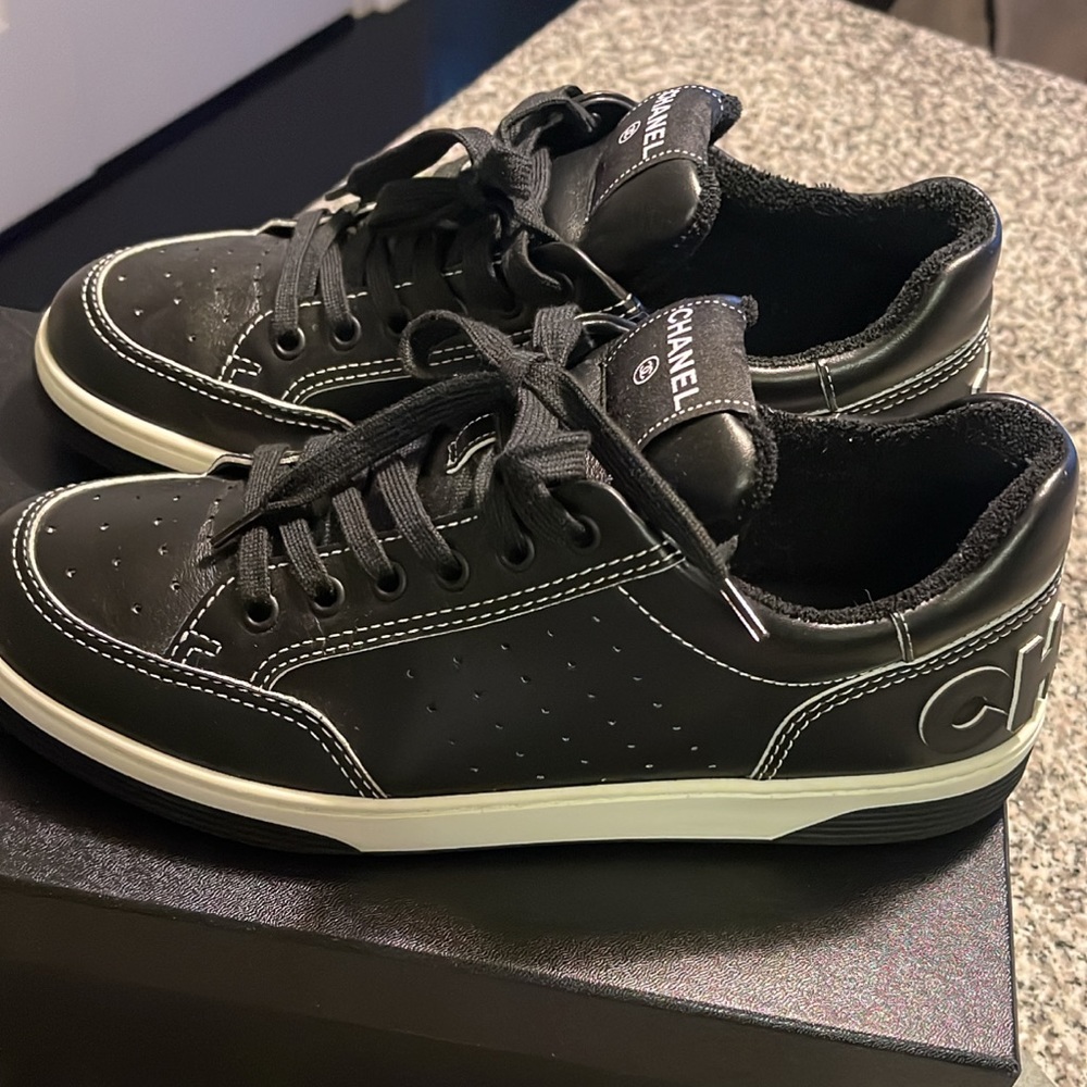 Chanel Calfskin Sneakers